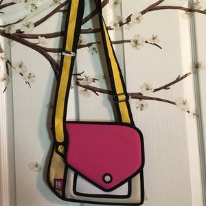 Jump From Paper - Giggle Red Shoulder Bag